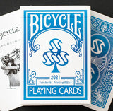 BICYCLE Sanshusha Printing Office 2021-Blue- Playing Cards