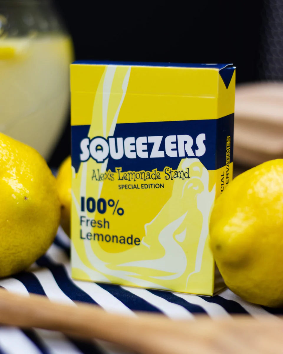 Squeezers V2 Alex Lemonade Stand Organic Playing Cards (Rare)