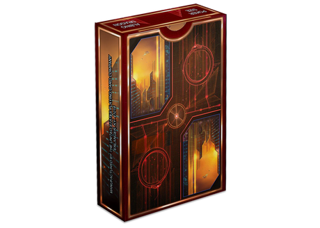 Bicycle Synthesis Playing Cards- Red (Rare)