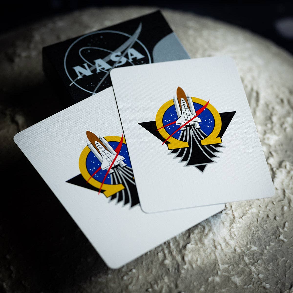NASA BLACK HOLE “Meatball” Logo Playing Cards
