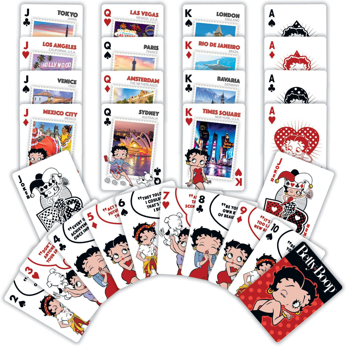 Betty Boop Playing Cards