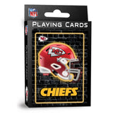 Kansas City Chiefs Neon-Styled Playing Cards - 54 Card Deck