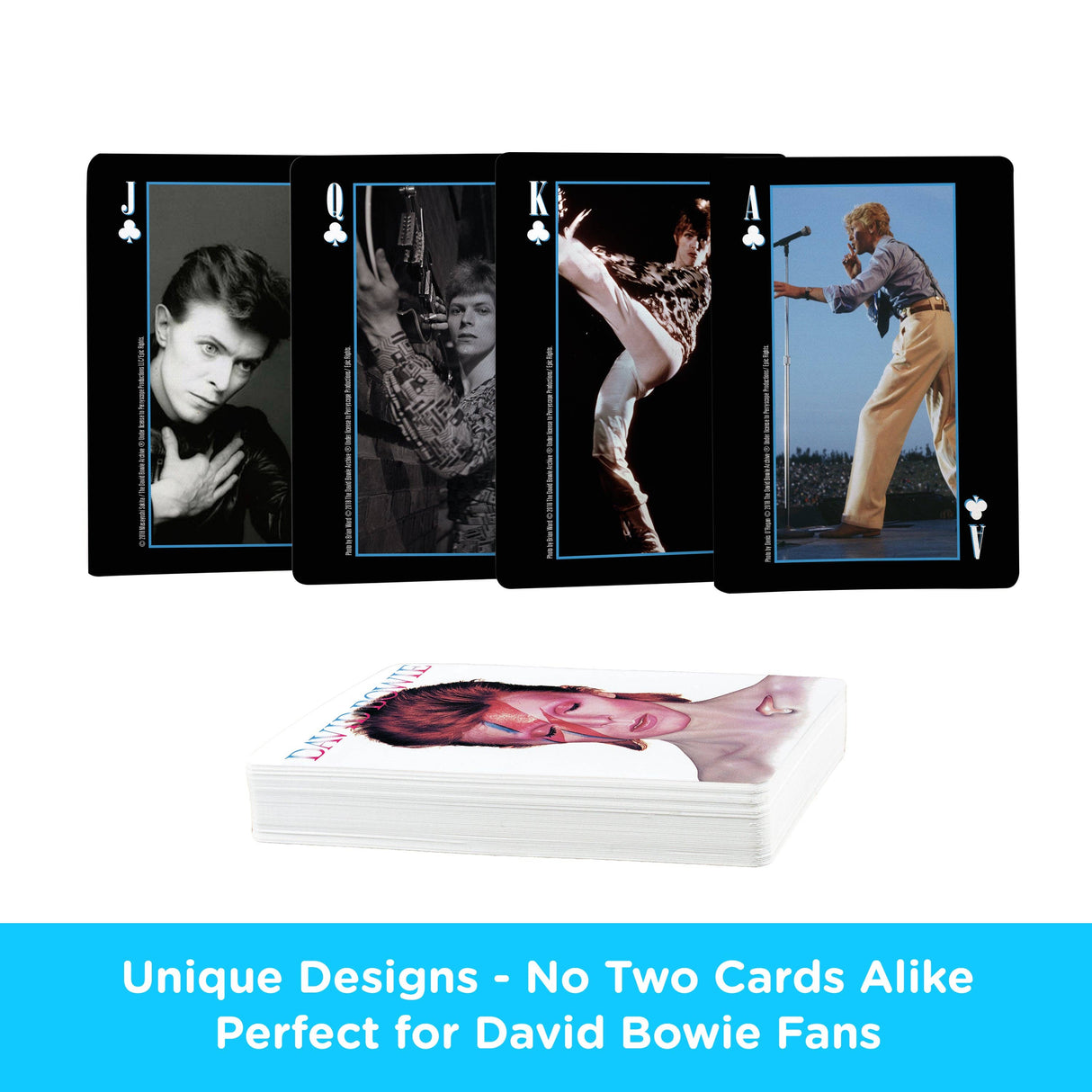 David Bowie Playing Cards