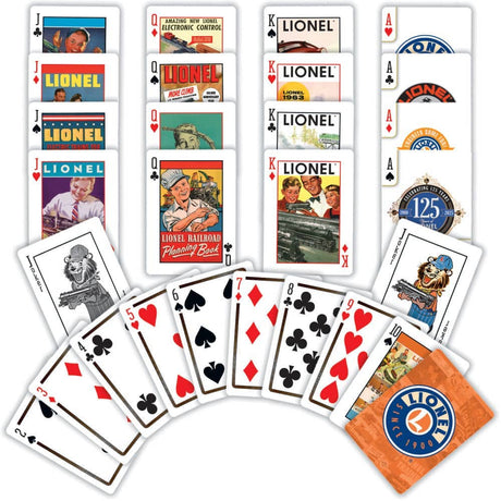 Lionel Trains Playing Cards - 54 Card Deck