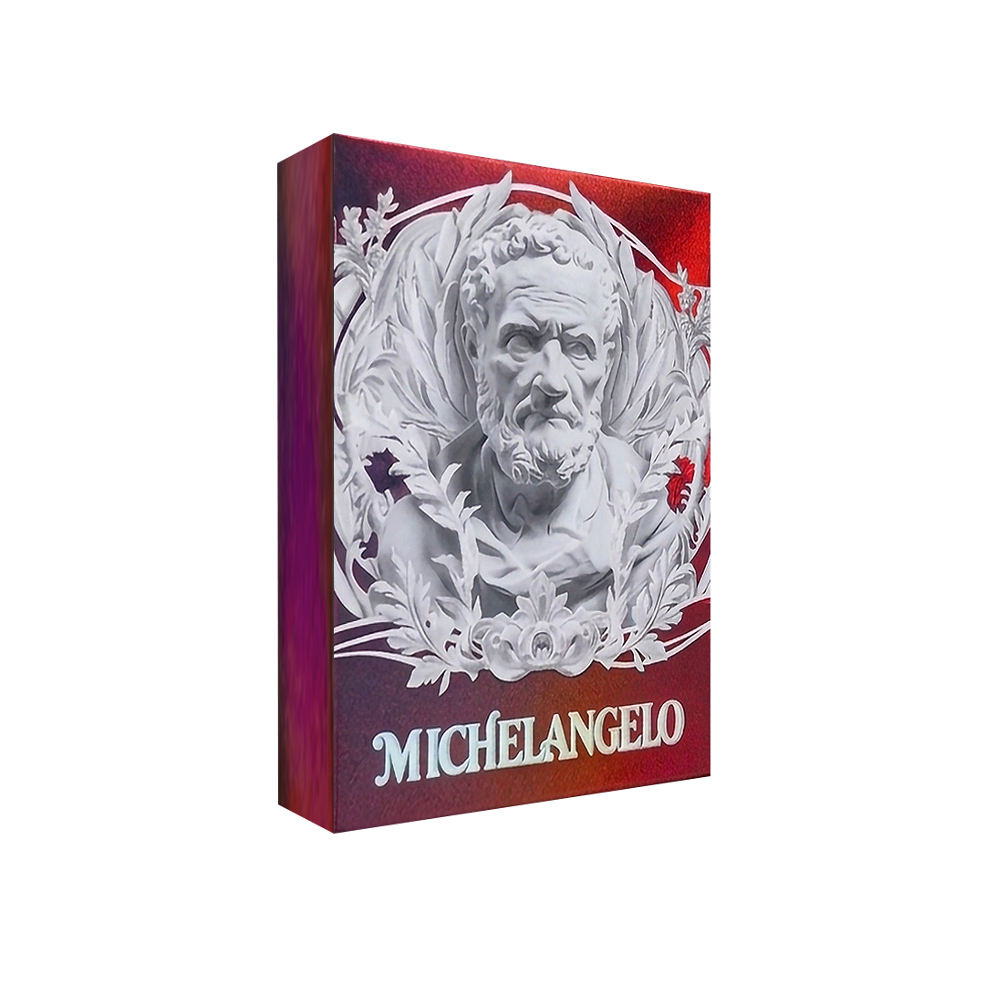 Alabaster Michelangelo HOLO Playing Cards