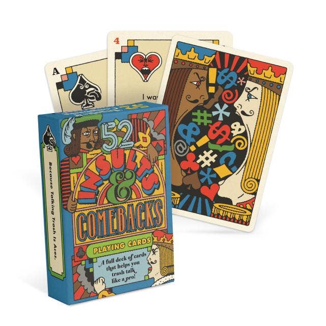 52 Insults & Comebacks Playing Cards