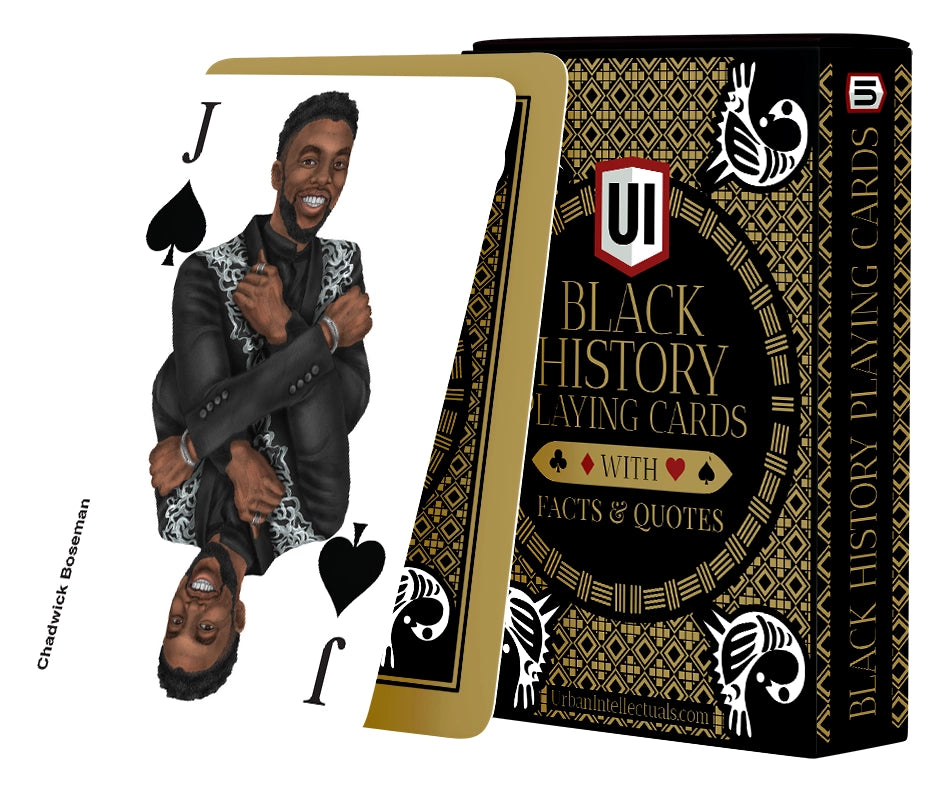 Black History Playing Cards (Black)