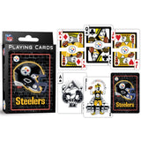 Pittsburgh Steelers Neon-Styled Playing Cards - 54 Card Deck