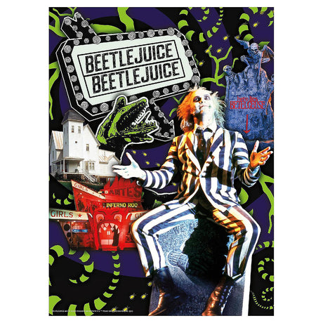 Beetlejuice Coffin Box 500 Piece Jigsaw Puzzle