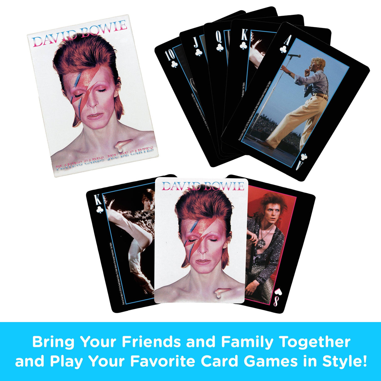 David Bowie Playing Cards