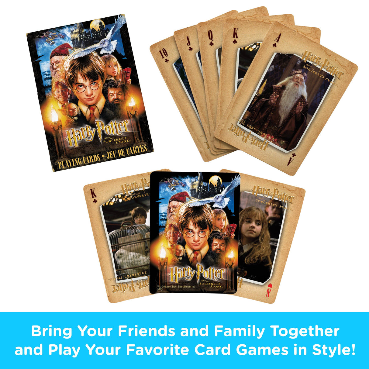 Harry Potter Sorcerer's Stone Playing Cards