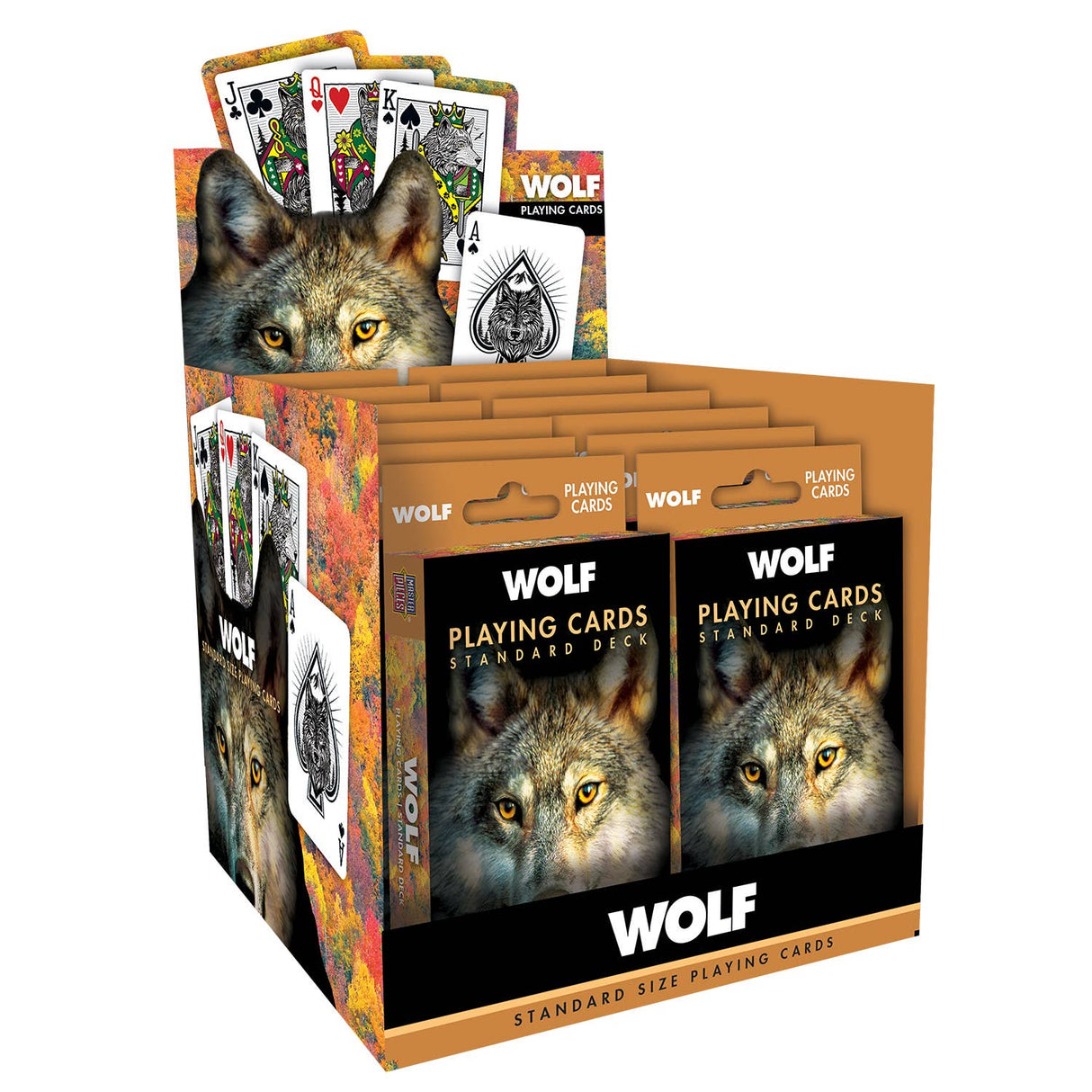 Wolf Playing Cards - 54 Card Deck