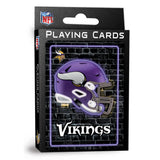 Minnesota Vikings Neon-Styled Playing Cards - 54 Card Deck