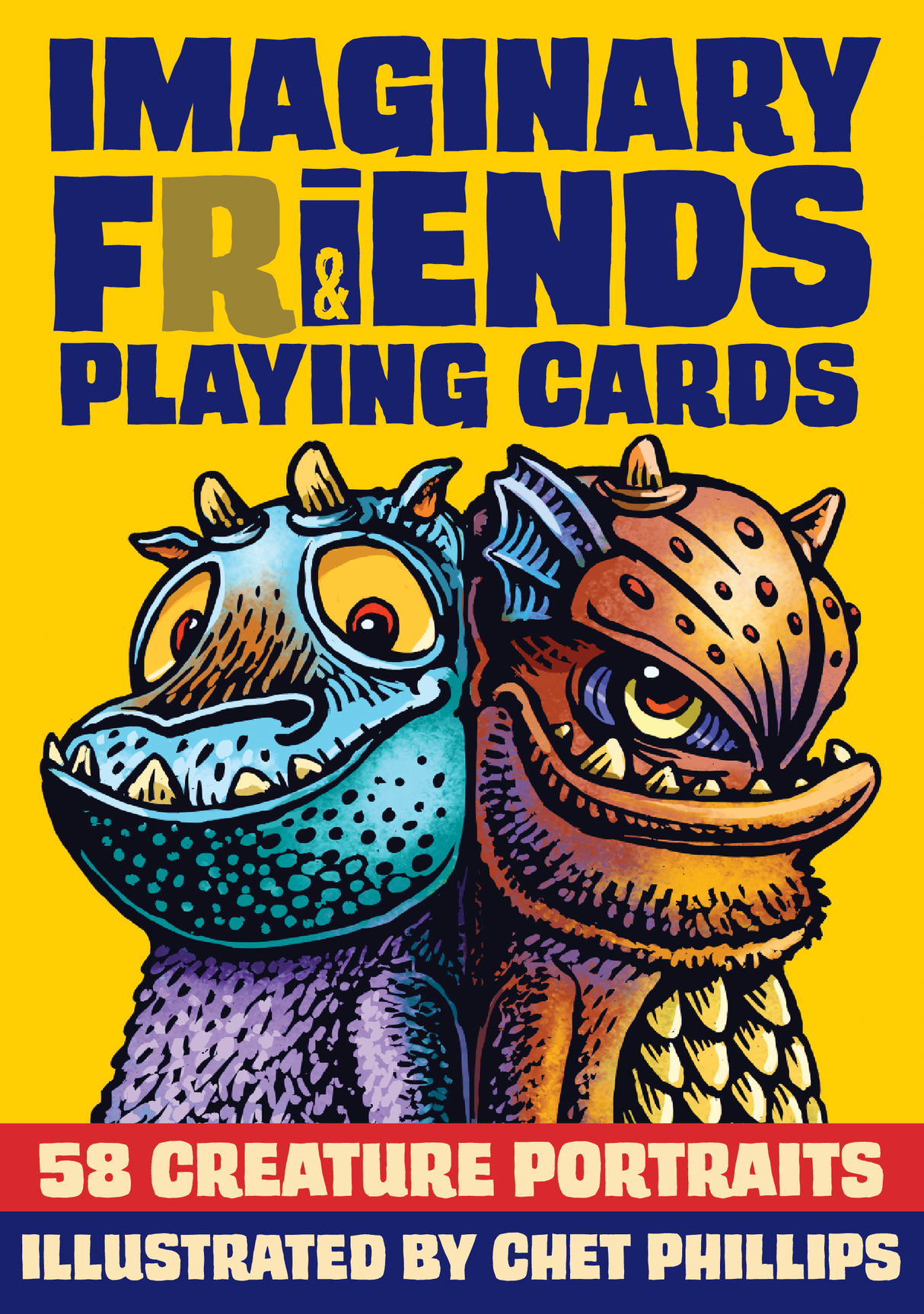 Imaginary Friends and Fiends Playing Cards