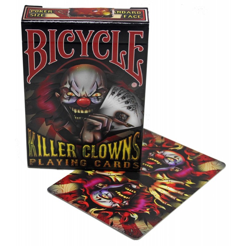 Bicycle Killer Clowns Playing Cards