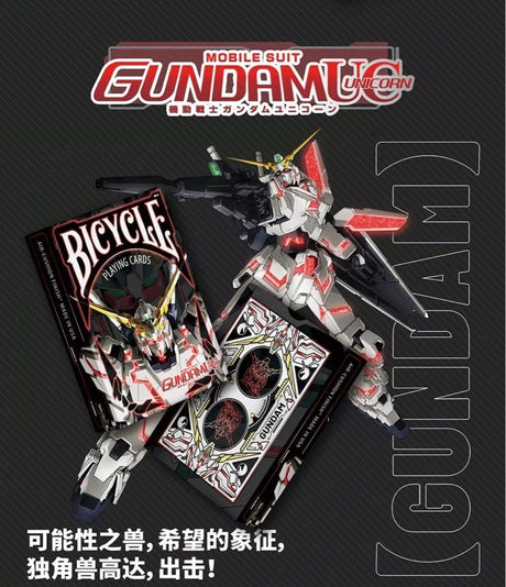 Bicycle Mobile Suit Gundam Unicorn Playing Cards (Import)
