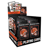 Cincinnati Bengals Neon-Styled Playing Cards - 54 Card Deck