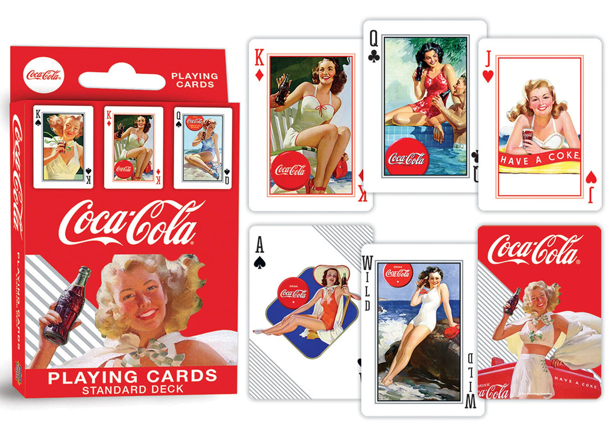Coca-Cola Classic Ads Playing Cards