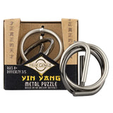 True Genius Yin Yang Metal Disentanglement Puzzle