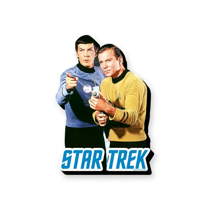 Star Trek Kirk and Spock Funky Chunky Magnet