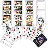 Minnesota Vikings Neon-Styled Playing Cards - 54 Card Deck