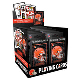 Cleveland Browns Neon-Styled Playing Cards - 54 Card Deck