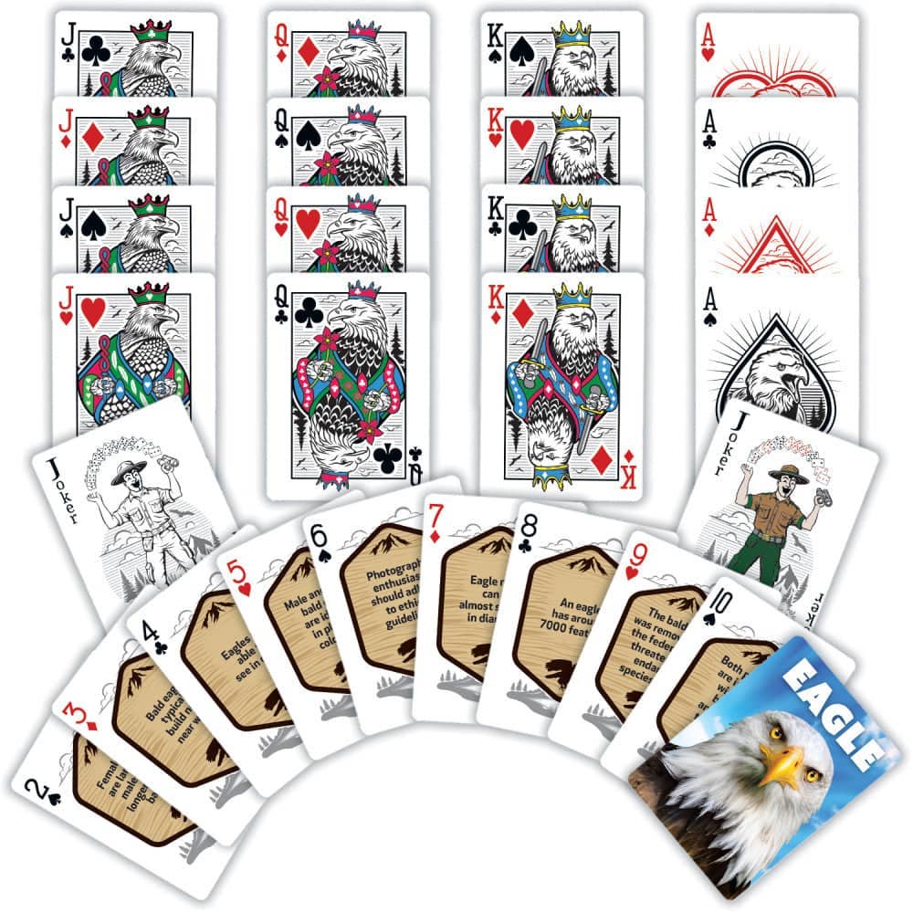 Eagle Playing Cards - 54 Card Deck