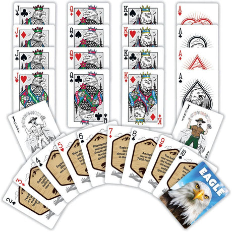 Eagle Playing Cards - 54 Card Deck