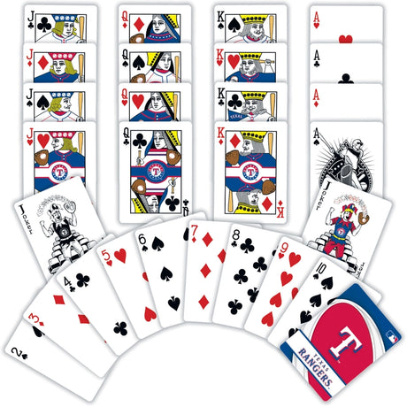 Texas Rangers Playing Cards