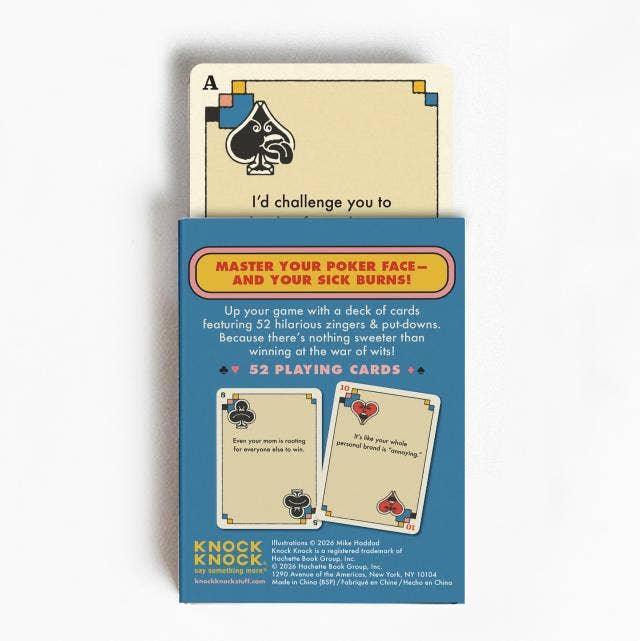 52 Insults & Comebacks Playing Cards