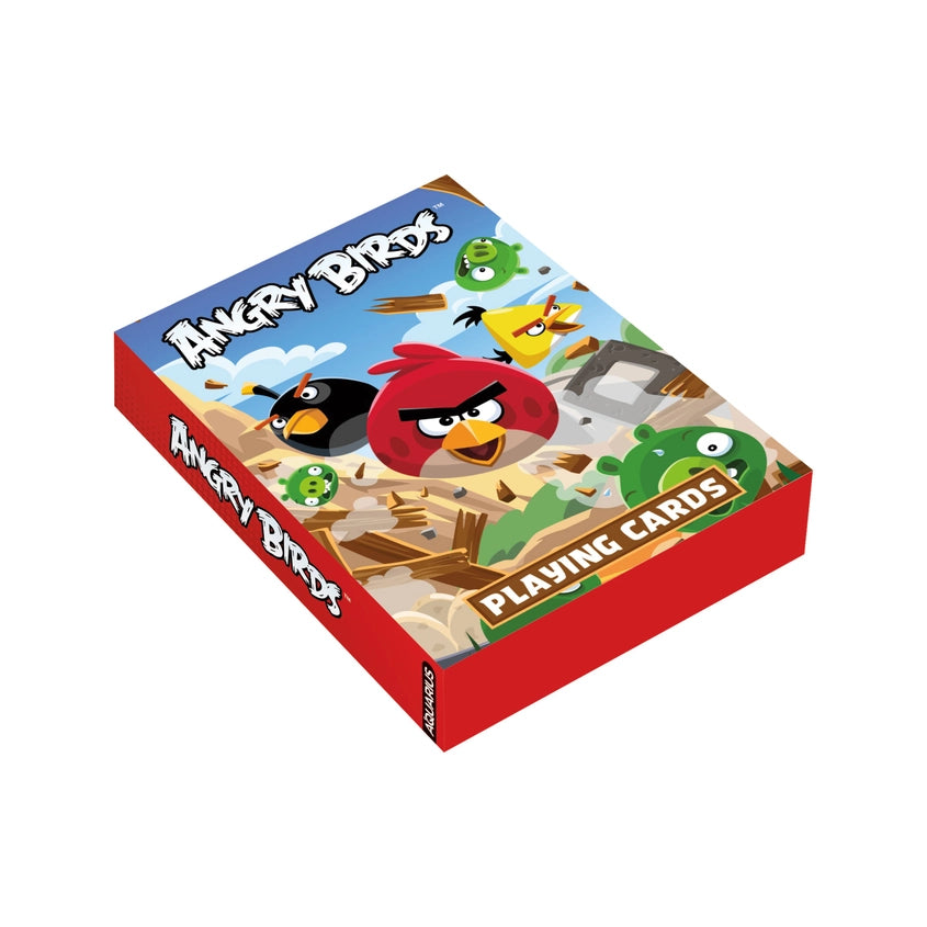 Angry Birds jugando a las cartas