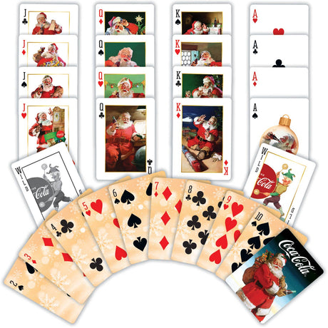 Coca-Cola Vintage Santa Playing Cards