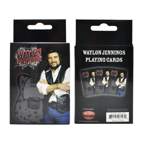 Waylon Jennings Playing Cards - Guitar
