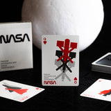 SILVER FOIL NASA WORM PLAYING CARDS