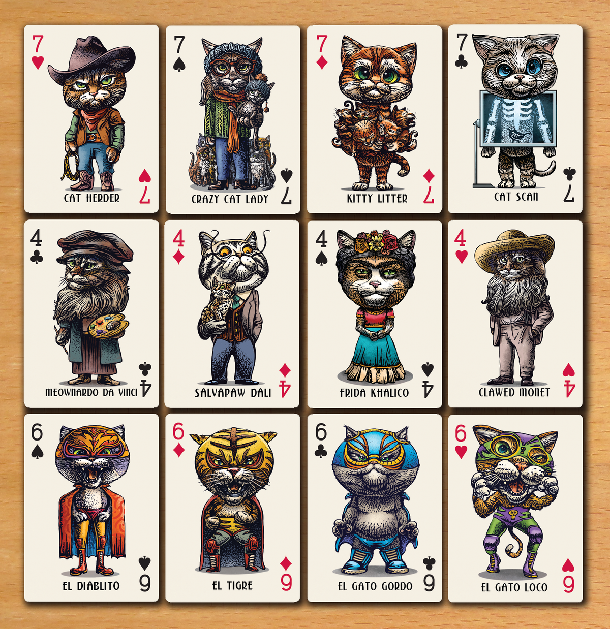 Cat's Meow Playing Cards