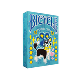 Naipes para perros en bicicleta (azul)