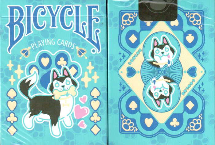 Bicycle Dog Playing Cards (Blue)