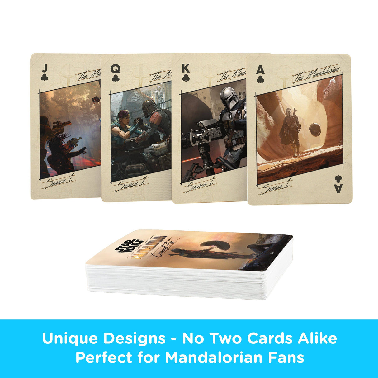 Star Wars The Mandalorian Art of... Playing Cards