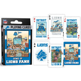 Detroit Lions Fan Deck Playing Cards - 54 Card Deck