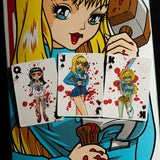 NIGHTMARE ON HOOKUPS STREET SKATEBOARD  PLAYING CARDS
