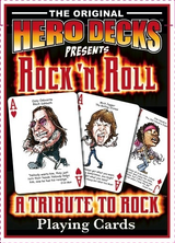 Rock n Roll Heroes Playing Cards