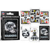 Las Vegas Raiders Neon-Styled Playing Cards - 54 Card Deck