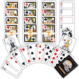 Tennessee Volunteers Neon-Styled Playing Cards - 54 Card Deck