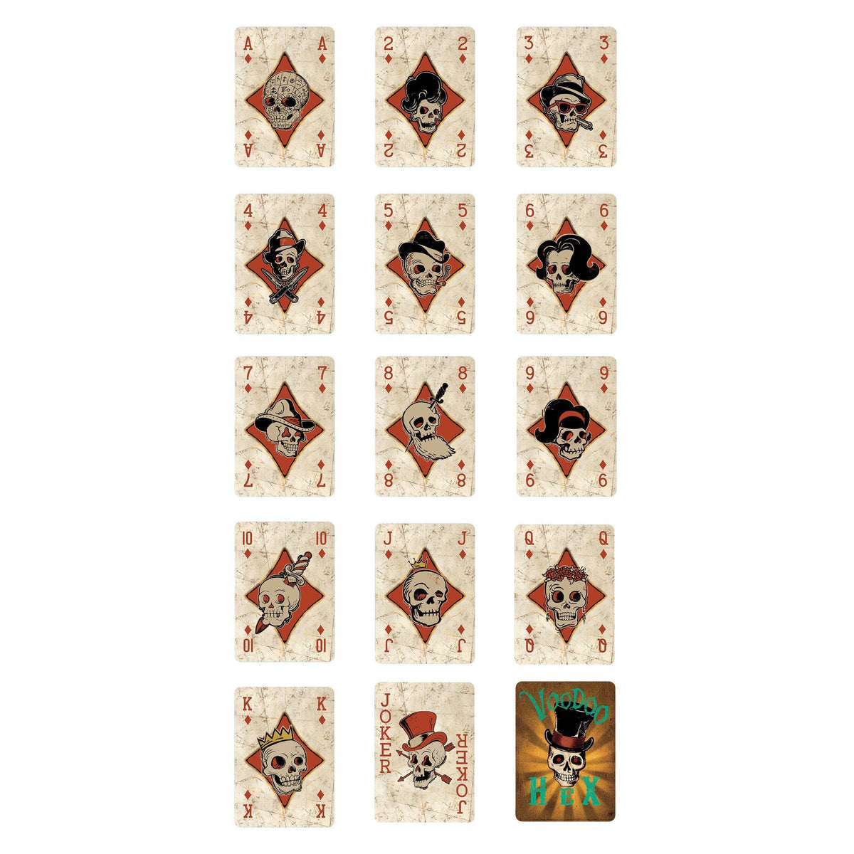 Playing Cards-Voodoo Hex