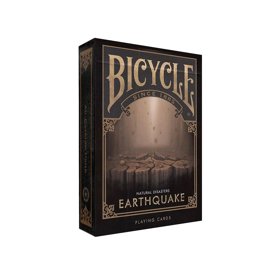 Bicycle Natural Disasters Earthquake Playing Cards – Collectible