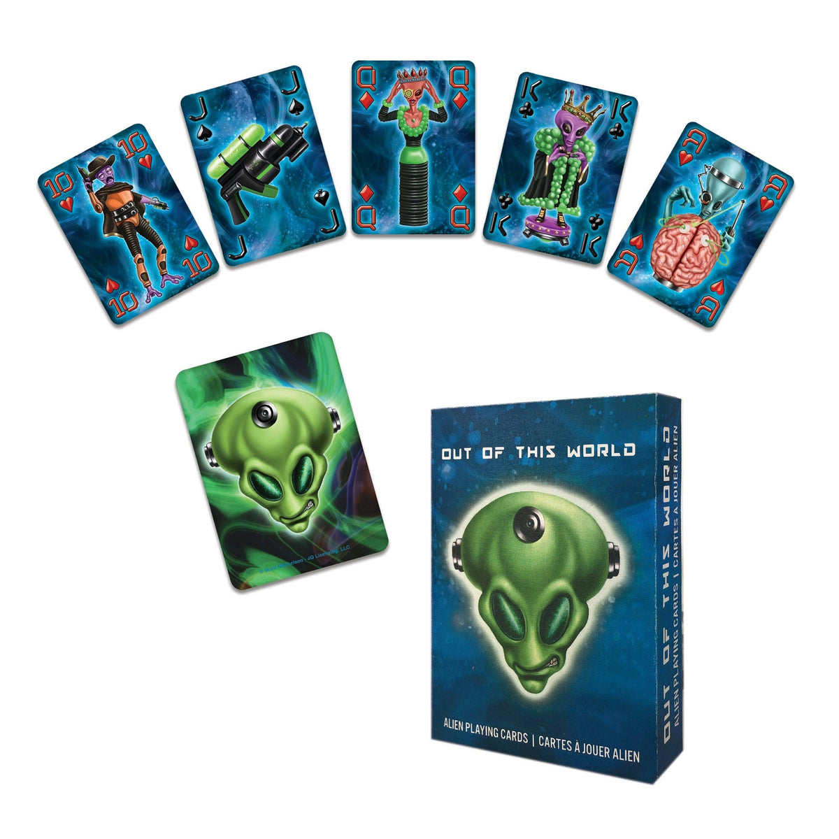 Playing Cards-Alien