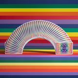 Dkng Rainbow Wheels Playing Cards