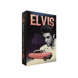 Elvis Playing Cards Pink Caddy