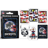 New England Patriots Neon-Styled Playing Cards - 54 Card Deck