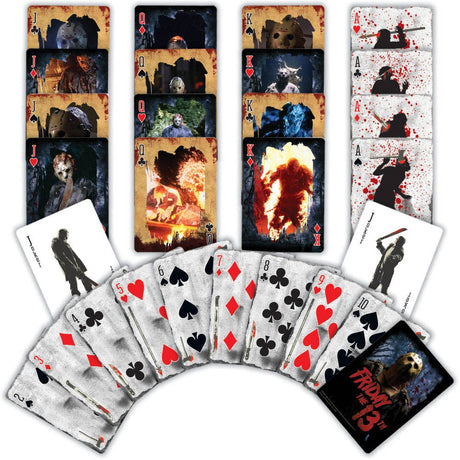 Friday the 13th Playing Cards - 54 Card Deck